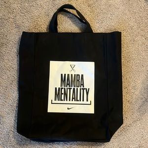 Nike Mamba Mentality WVU tote bag